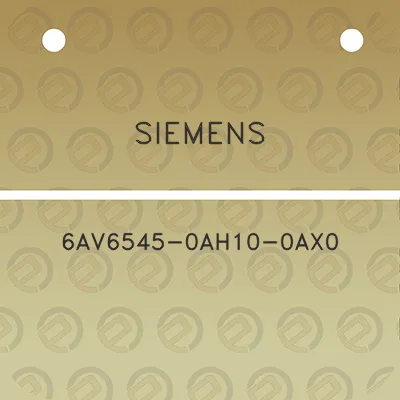 siemens-6av6545-0ah10-0ax0