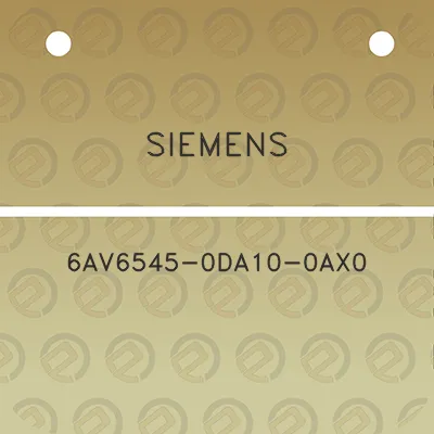 siemens-6av6545-0da10-0ax0