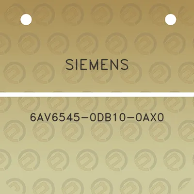 siemens-6av6545-0db10-0ax0