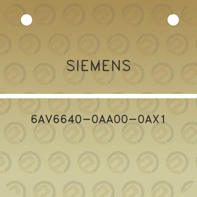 siemens-6av6640-0aa00-0ax1