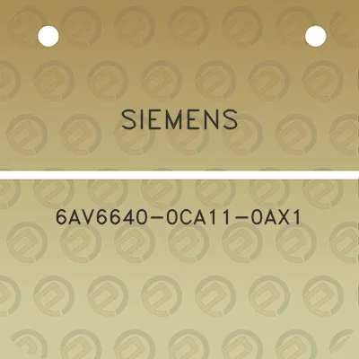 siemens-6av6640-0ca11-0ax1