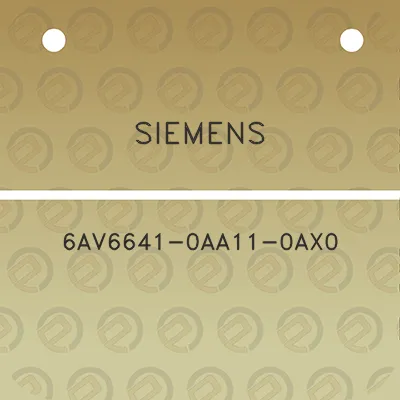 siemens-6av6641-0aa11-0ax0