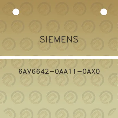 siemens-6av6642-0aa11-0ax0