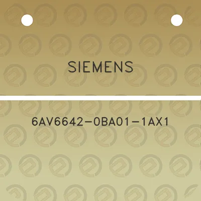 siemens-6av6642-0ba01-1ax1