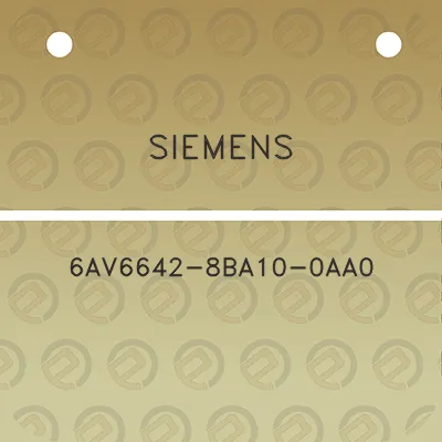 siemens-6av6642-8ba10-0aa0