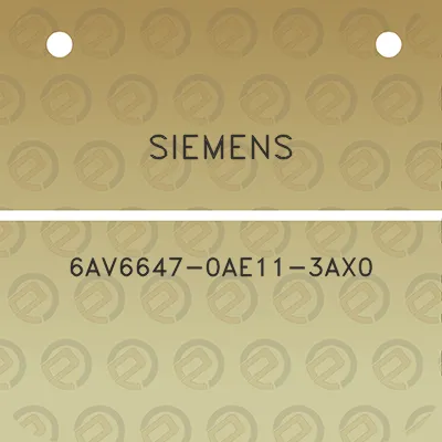 siemens-6av6647-0ae11-3ax0