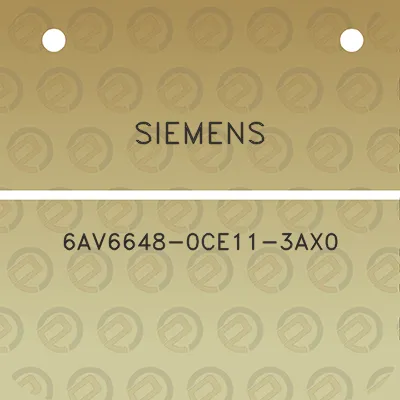 siemens-6av6648-0ce11-3ax0