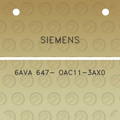 siemens-6ava-647-oac11-3ax0