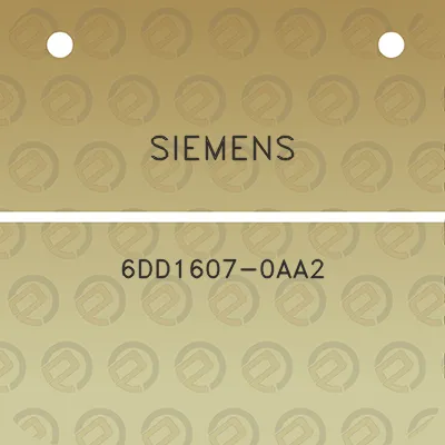 siemens-6dd1607-0aa2