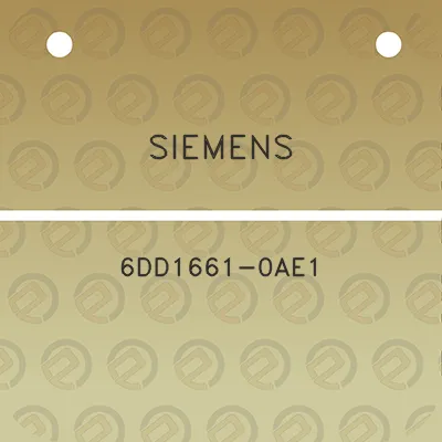 siemens-6dd1661-0ae1