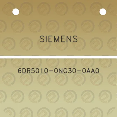 siemens-6dr5010-0ng30-0aa0