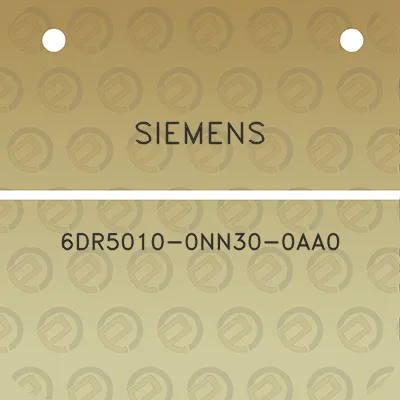 siemens-6dr5010-0nn30-0aa0