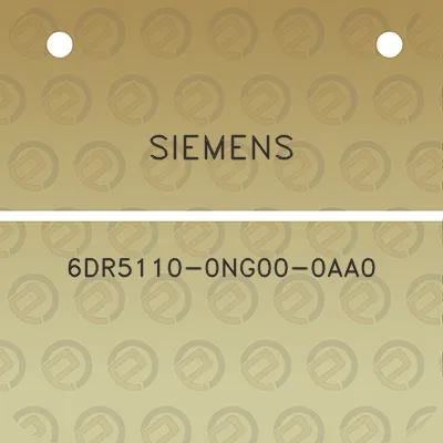 siemens-6dr5110-0ng00-0aa0