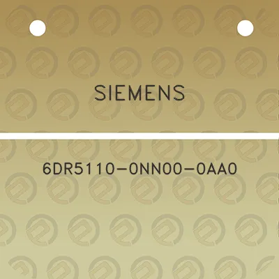 siemens-6dr5110-0nn00-0aa0