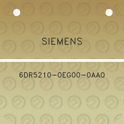 siemens-6dr5210-0eg00-0aa0