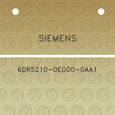 siemens-6dr5210-0eg00-0aa1