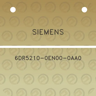 siemens-6dr5210-0en00-0aa0