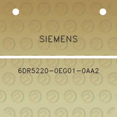 siemens-6dr5220-0eg01-0aa2