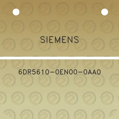 siemens-6dr5610-0en00-0aa0