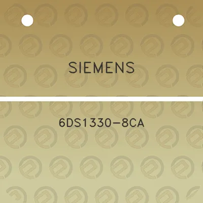 siemens-6ds1330-8ca