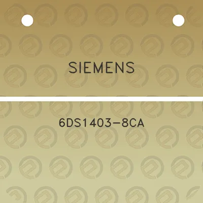 siemens-6ds1403-8ca