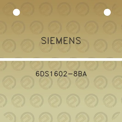 siemens-6ds1602-8ba