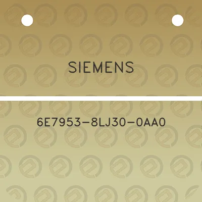 siemens-6e7953-8lj30-0aa0