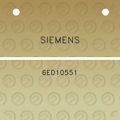 siemens-6ed10551