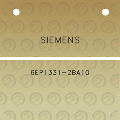 siemens-6ep1331-2ba10