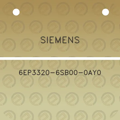 siemens-6ep3320-6sb00-0ay0