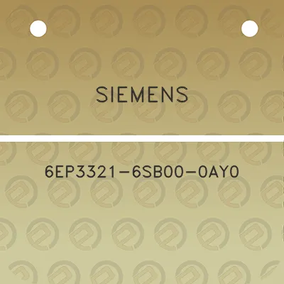 siemens-6ep3321-6sb00-0ay0