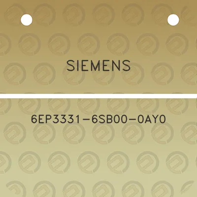 siemens-6ep3331-6sb00-0ay0