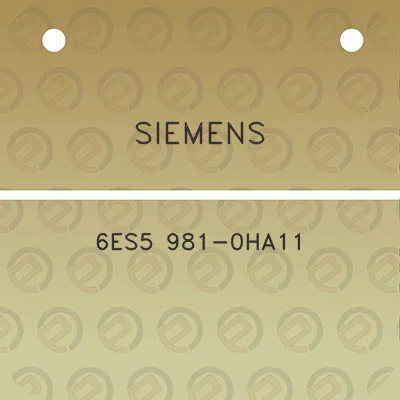 siemens-6es5-981-0ha11