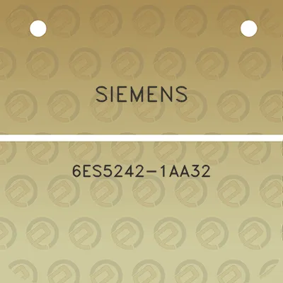 siemens-6es5242-1aa32