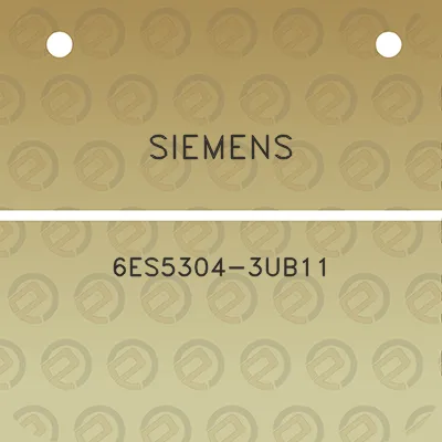 siemens-6es5304-3ub11