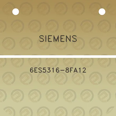 siemens-6es5316-8fa12