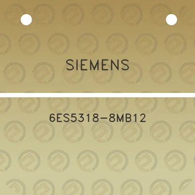 siemens-6es5318-8mb12