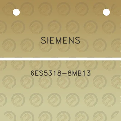 siemens-6es5318-8mb13