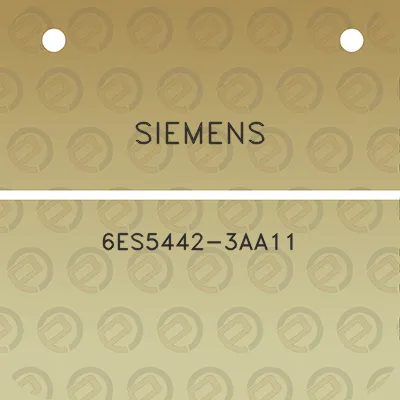 siemens-6es5442-3aa11