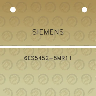 siemens-6es5452-8mr11