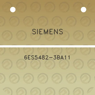 siemens-6es5482-3ba11