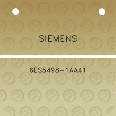 siemens-6es5498-1aa41