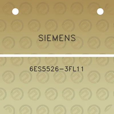 siemens-6es5526-3fl11