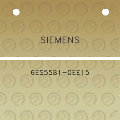 siemens-6es5581-0ee15