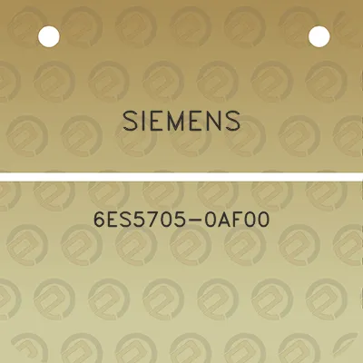 siemens-6es5705-0af00