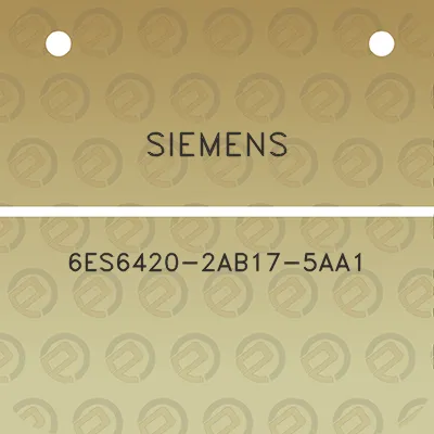 siemens-6es6420-2ab17-5aa1