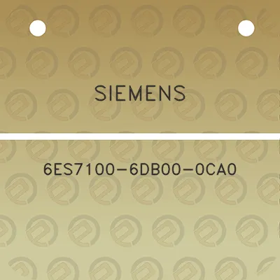 siemens-6es7100-6db00-0ca0