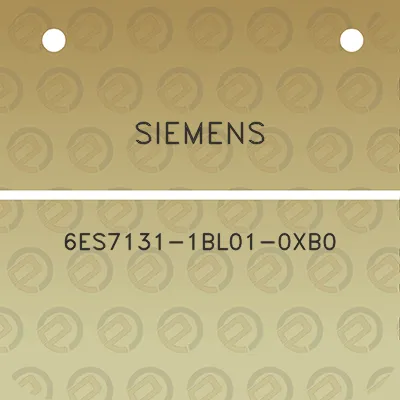 siemens-6es7131-1bl01-0xb0