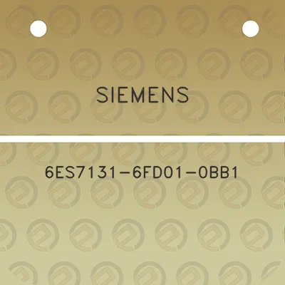 siemens-6es7131-6fd01-0bb1