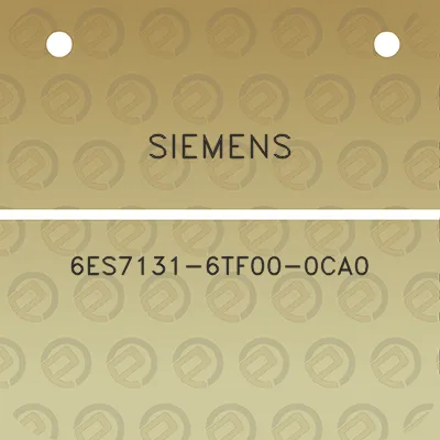 siemens-6es7131-6tf00-0ca0